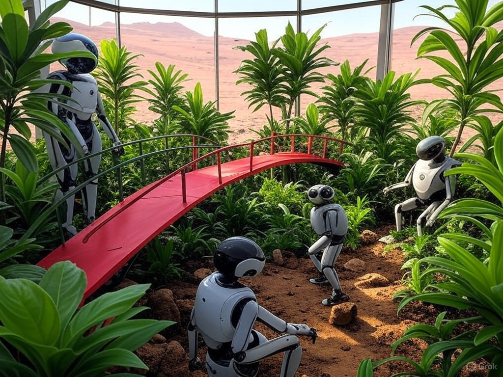 Prototype of a Martian greenhouse