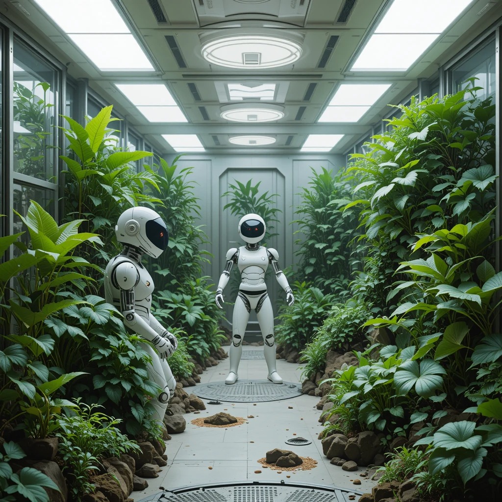 System for recycling resources on Mars