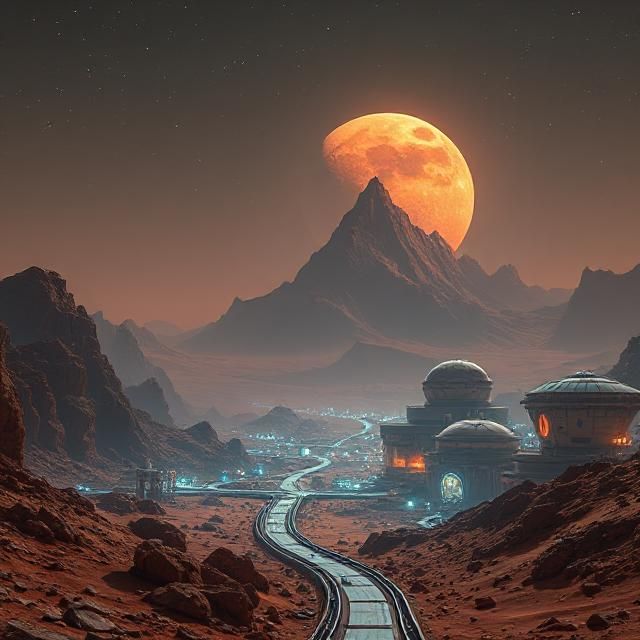 Mars settlement overview